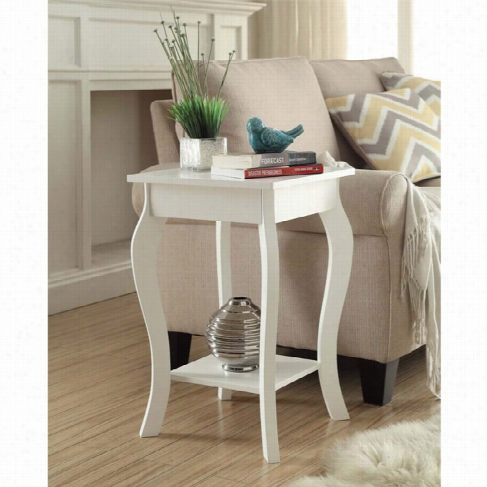 Commodiousness  Concepts Designs2go Ella End Table In White