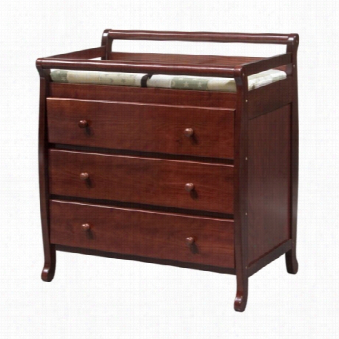 Davinci Emily Pine Forest 3-drawer Changing Table In Cherry