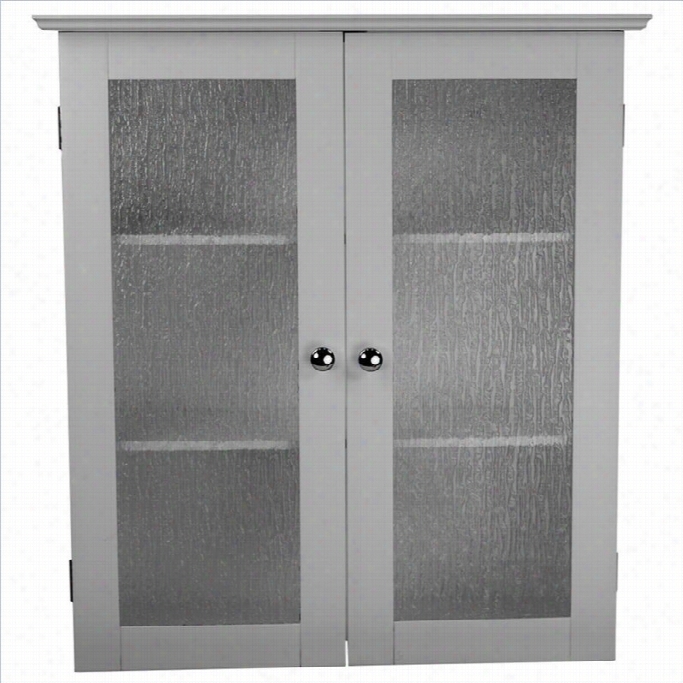 Elegant Home Fashions Conor 2-door Wall Cabinet In White