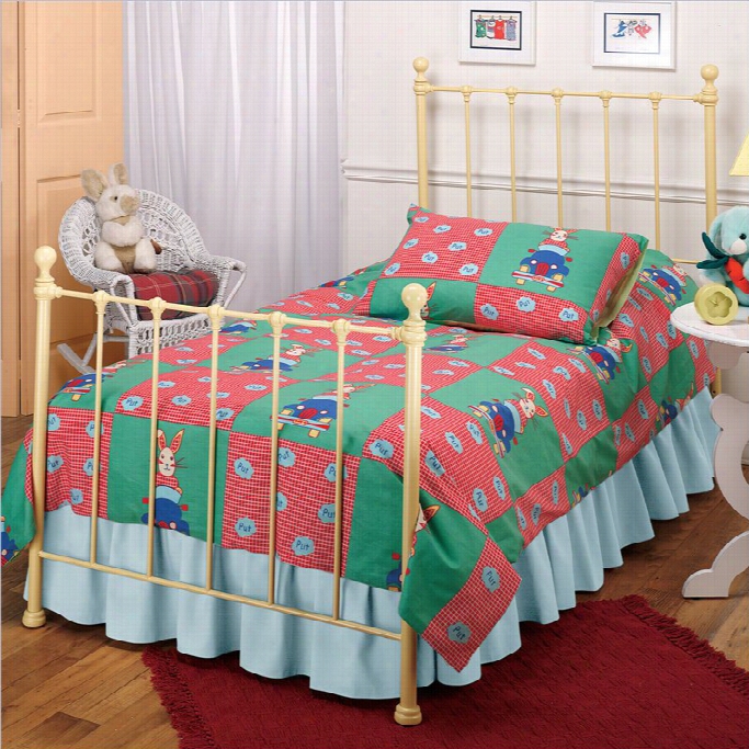 Hillsdale Mollykids Twin Meetal Bed In Yellow