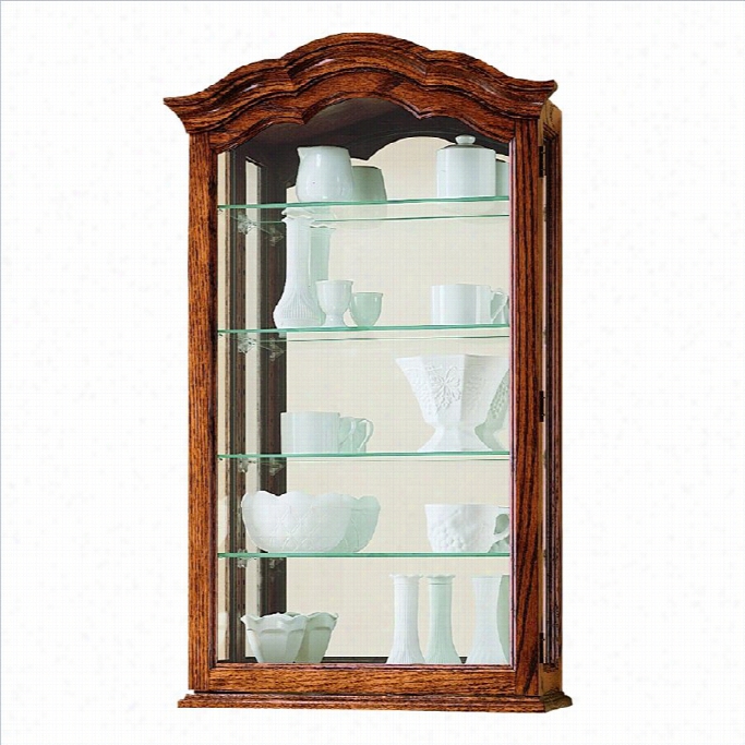 Howard Miller Vancouver Ii Wall Display Curio Cabinet