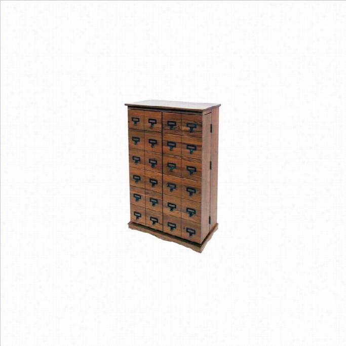 Leslie Dame 40 Llibrary Style Multimedia Storage Cabinet I Dark Oak