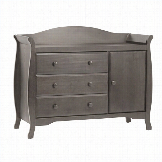 Milion Dollar Baby Classic Ashbur Y Combo Dresser In Manor Grey