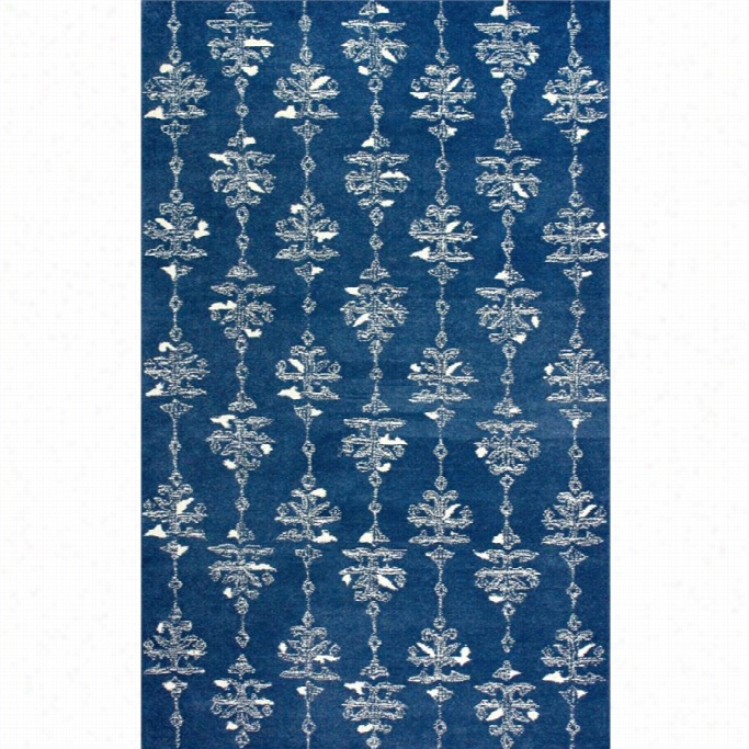 Nuloom 5' X 8' Hand Tufted Caroly Nrug In Bluee