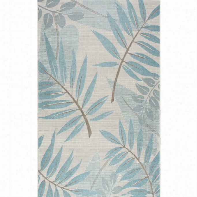 Nuloom 7' 10 X 11' 2 Outdoor Trjdy Rug In Turquoise