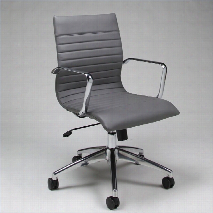 Pastel Furniture Janette Office Chair In Grey