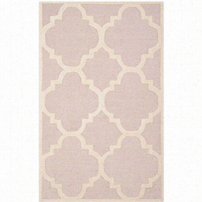 Safavieh Cambridge Light Pink Transitional Rug - 3' X 5'