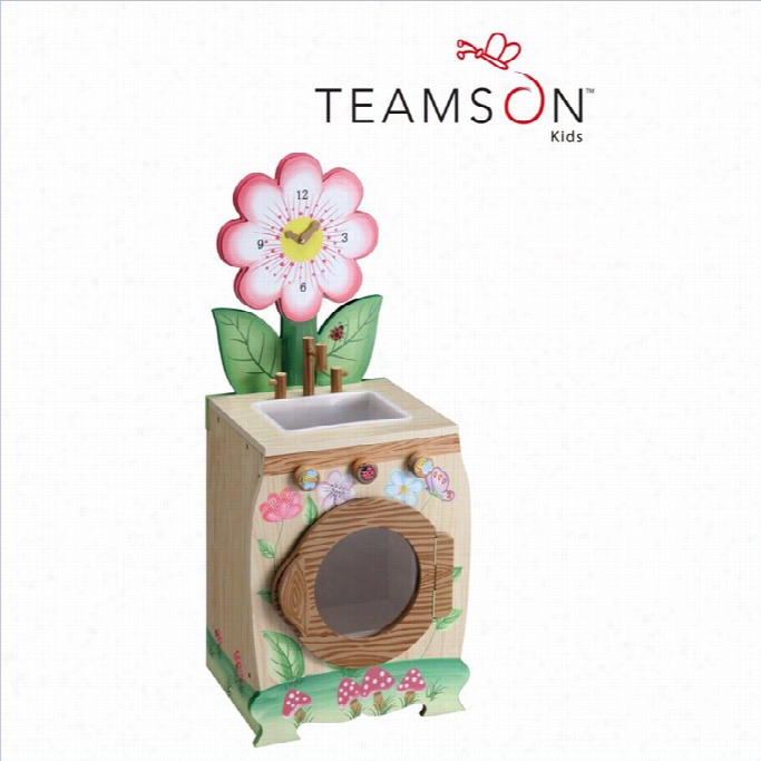 Teamson Kids Enchanted Fores Kitchen Sink And Washe