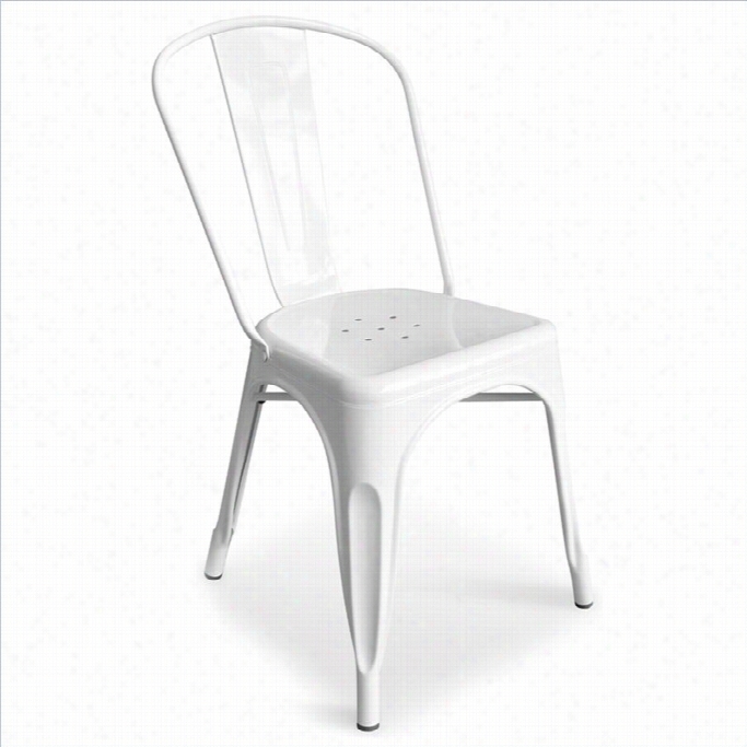 Aeon Furniture Gargin Dining Chair In White (set Of 2)