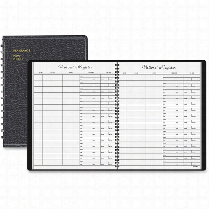 At-a-glance Visittor Registration Book