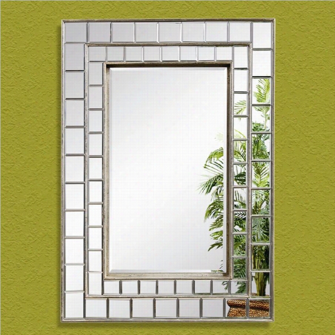 Bassettt Mirror Neo Wallmirror In Gentle Leaf