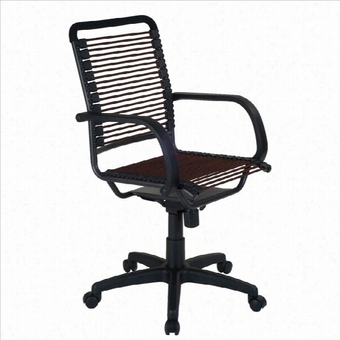 Eurostyle Bungie High Back Office Chaair In Brown And Graphite Black