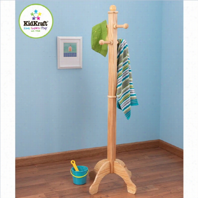 Kidkraft Deluxe Clothes Pole In Natural