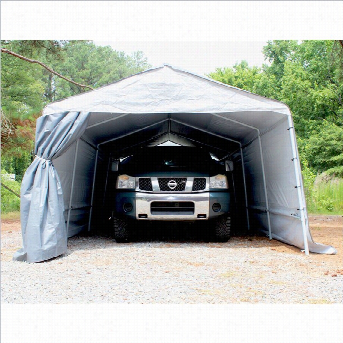 Kng Canopy 13'  27' Storguard Garage In Silver