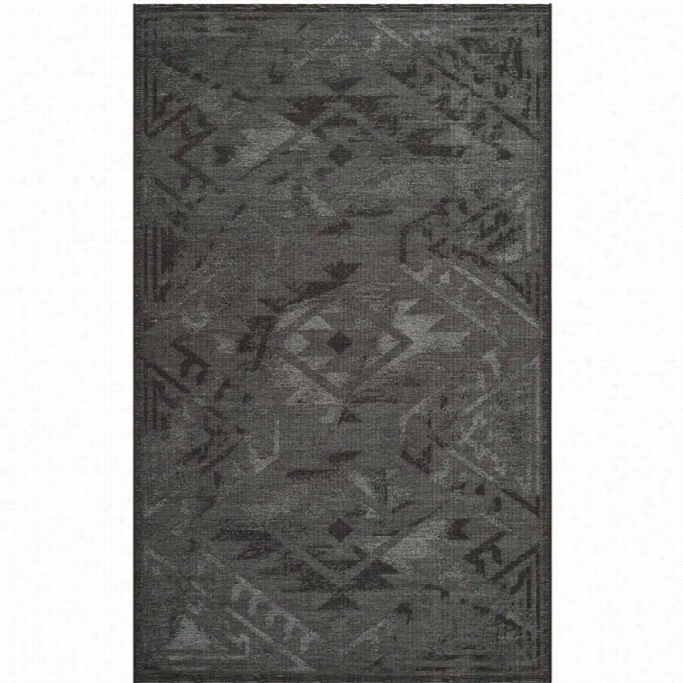 Safavieh Palazzo Black Contemporary Rug - 5' X 8'