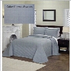 PEM America French Tile Bedspread in Dusty Blue-Queen