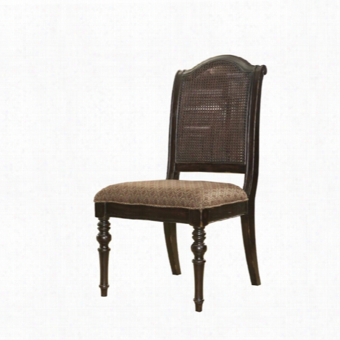 Tommy Bahama Home Kingstown Isla Verde Fabric Dining Chair In Tamarind