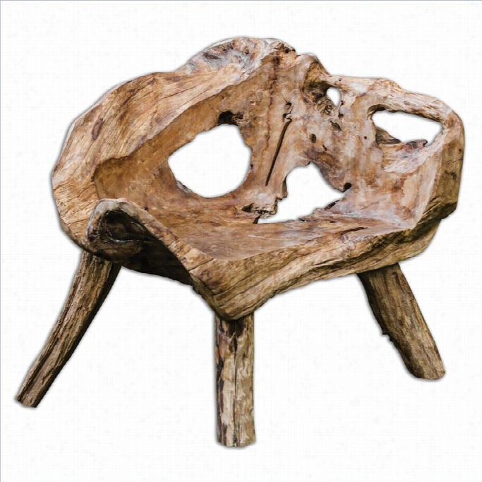 Uttermost Teak Root Chair In Etak Wood