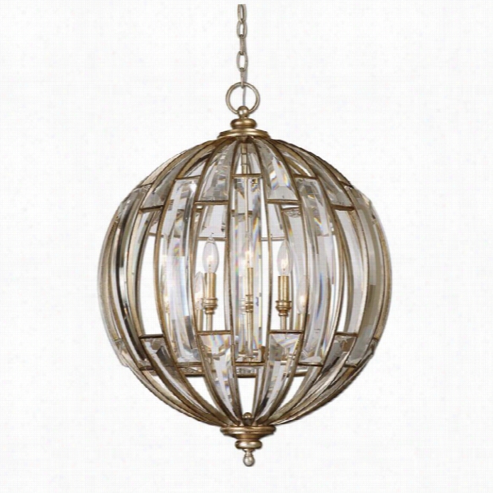 Uttermost Vicentina 6 Light Sphere Pendant