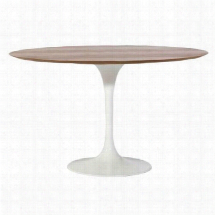 Aeon Furniture Catalan Round Dining Table In Rosewood