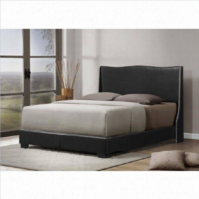 Baxton Studio Duncombe Quee Bed In Black