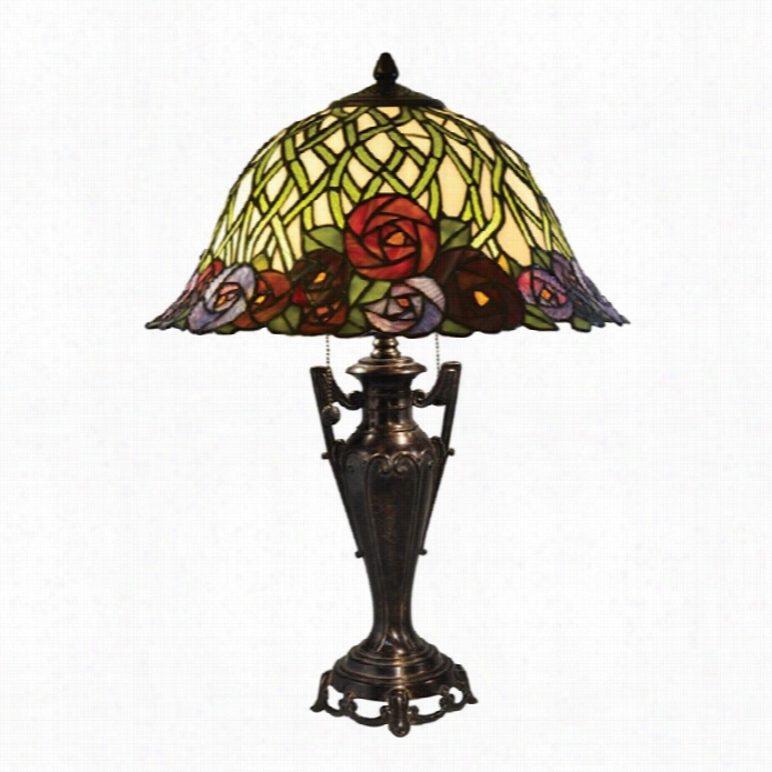 Dale Tiffany Misty Rose Table Lamp