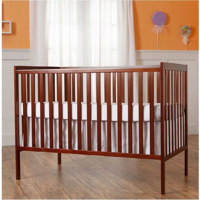 Dream On Me Syneryg 5-in-1 Convertible Crib In Espesso