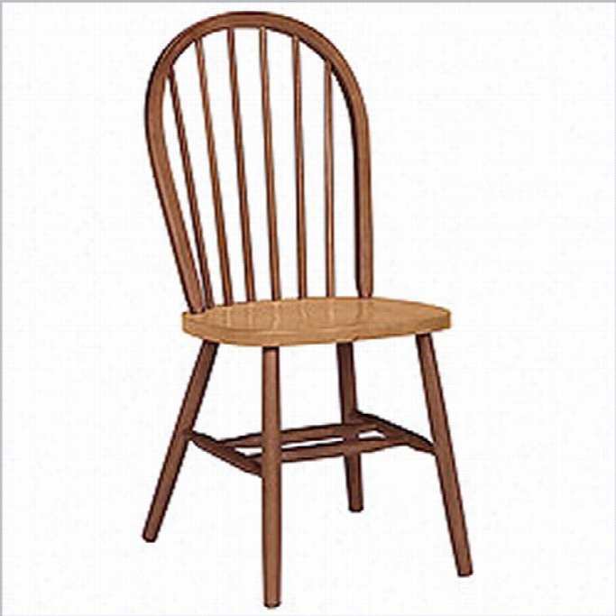 International Concepts Windsor Diing Chair In Cinnamon And Espresso Finish