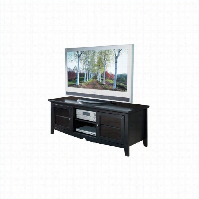 Office Star 60 Plasma Lcd Tv Stand In Black