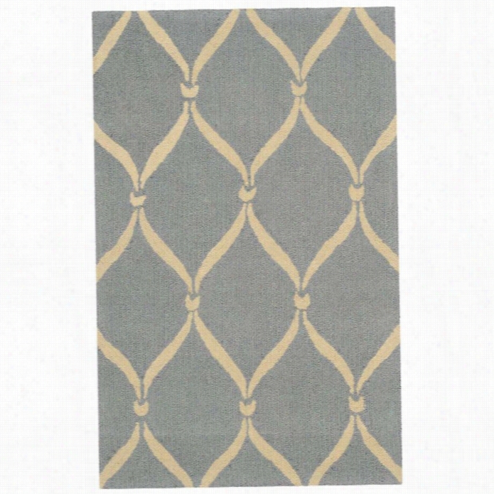 Safavieh Four Seasons Light Blue Indoor Outdoor Rug - Rrunner 2'3 X 8'