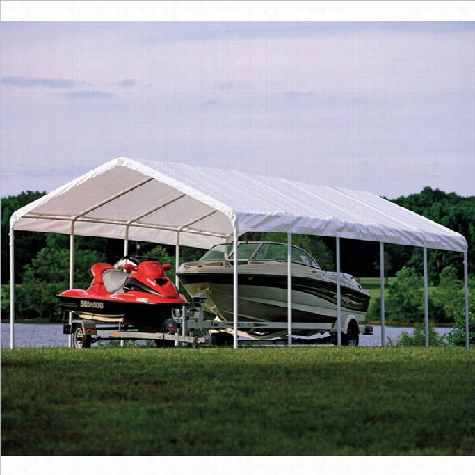 Shelterogic Super Max 11' X 30' Canopy In White
