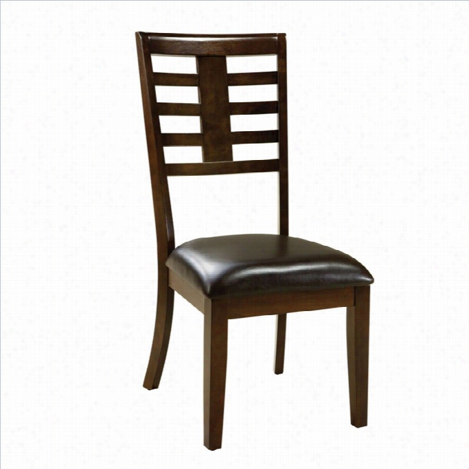 Standard Furinture Bella Dining Chair In Chocolate Cherry