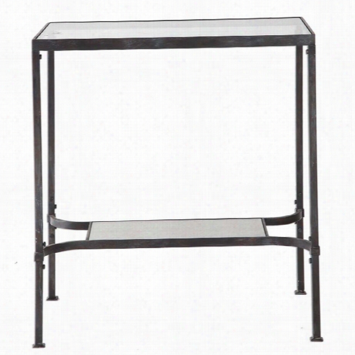 Uttermost Amarina Forged Iron Side Table