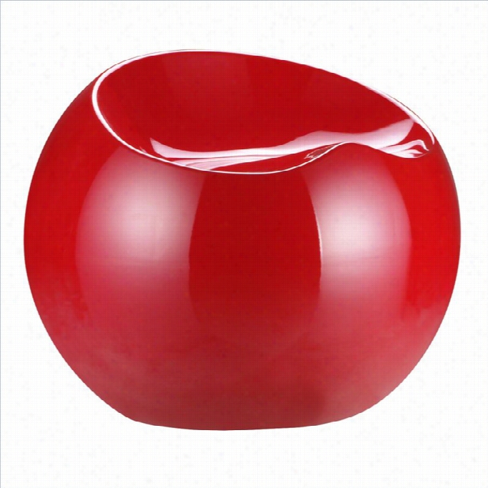 Zuo Drop Stool In Red