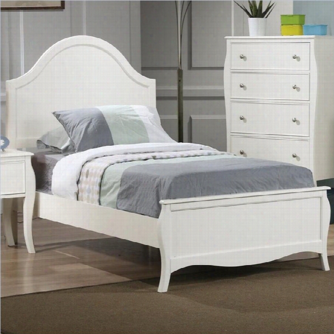 Coaster Dominiqque Youth Bed  In White  Finish-twin Size