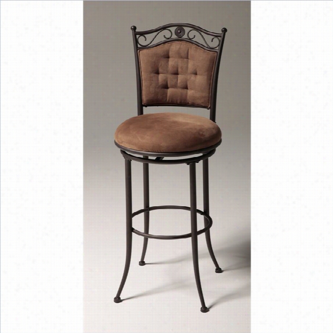 Fashion Bed Helena 30 Bar Stool In Umber Finish