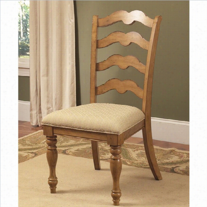 Hillsdale Hamptons Dinin G Chair  In Weathered Pine  (set Of 2)