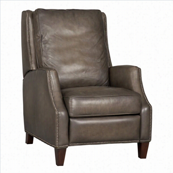 Hookerfurniture Seven Seas Leather Recliner Chair In Arzana Castle