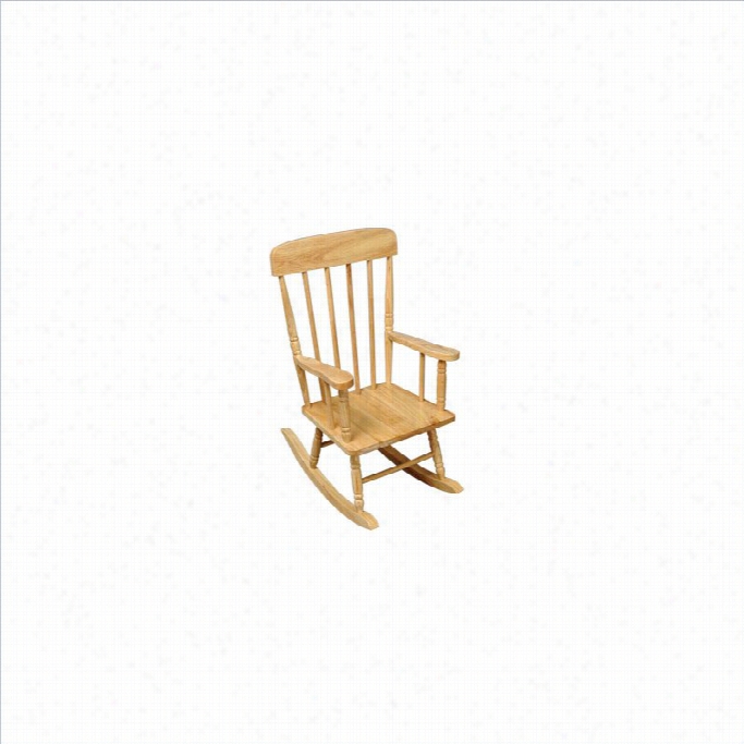 Kidkraft Spindle Rocking Chair In Natual