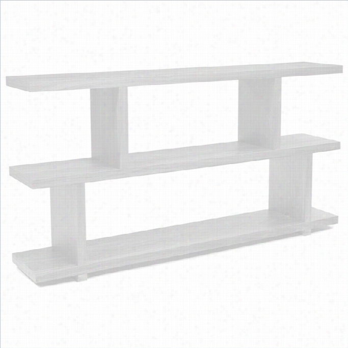 Moe's Miri Samll Shelf In White