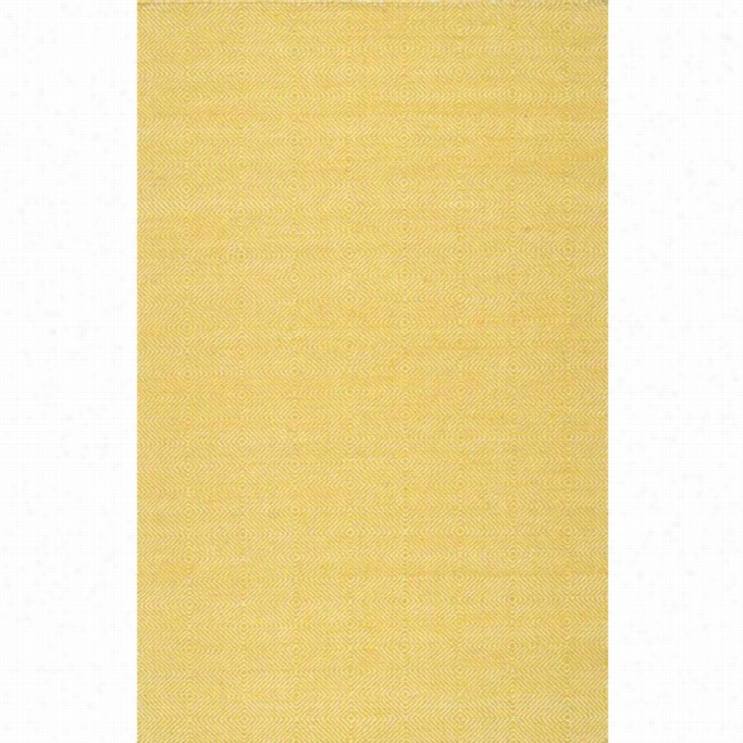 Nuloom 7'6 X 9'6 Hand Woven Ago Rug In Golden