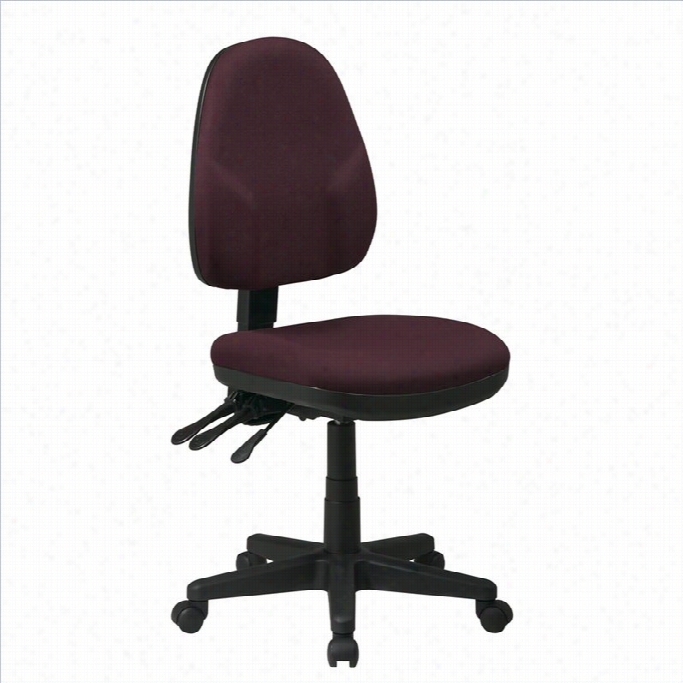 Charge Stafduall Function Ergonomic Office Chair With Adjustable Back Height-ebony