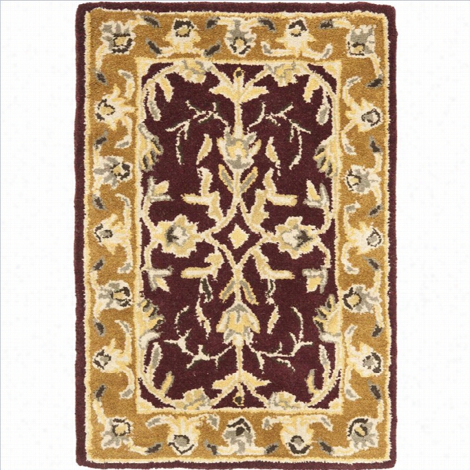 Safavieh Heritage Accent Rug In Red / Gold