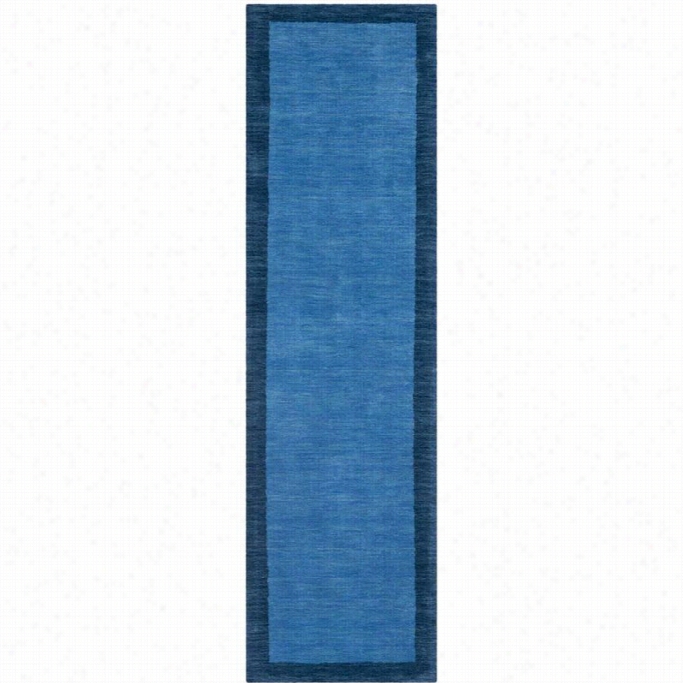 Safavieh Himalaya Light Blue Shag Rug - Rrunner 2'2 X  14'