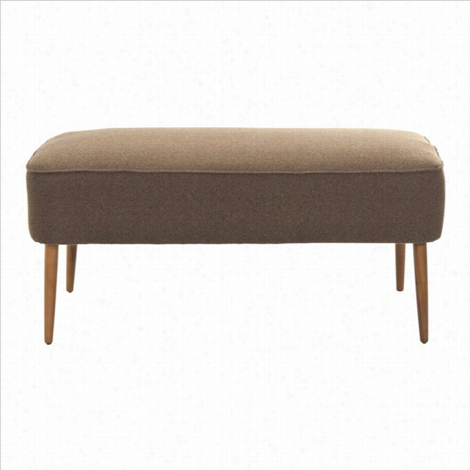 Safavieh Lucy Birch Woood Bench In Brown