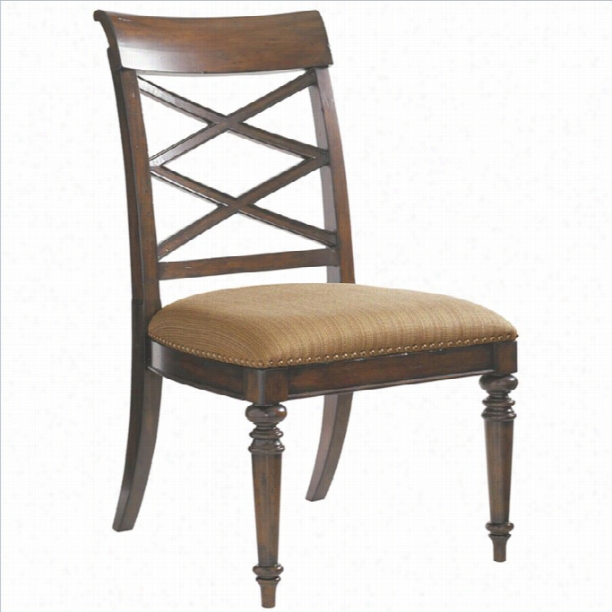 Tommy Bahmaa Hoe Landara Dining Chair In Rich Tobacco