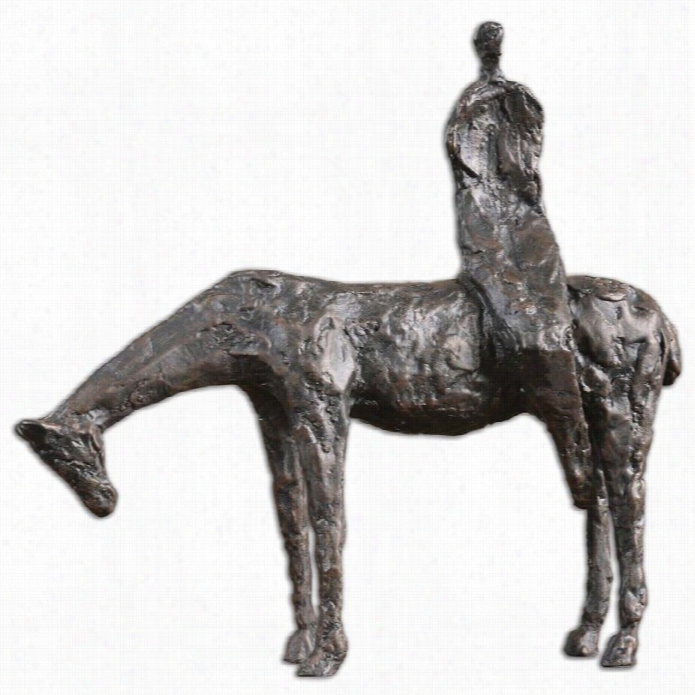 Uttermost Side Saddle Sculpture