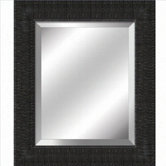 Yosemite Rectangular Vertical Mirror In Black