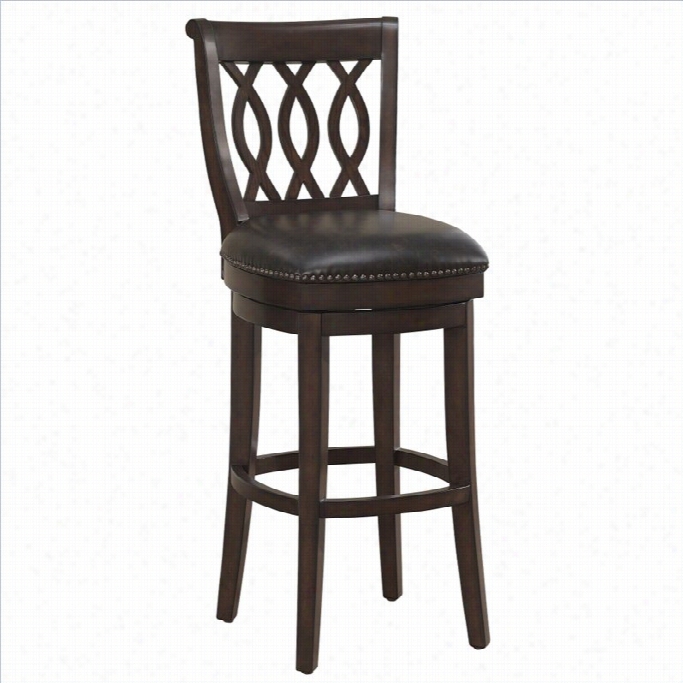 American Heritage Prado 26 Counter Stool In Navajo And Obacco