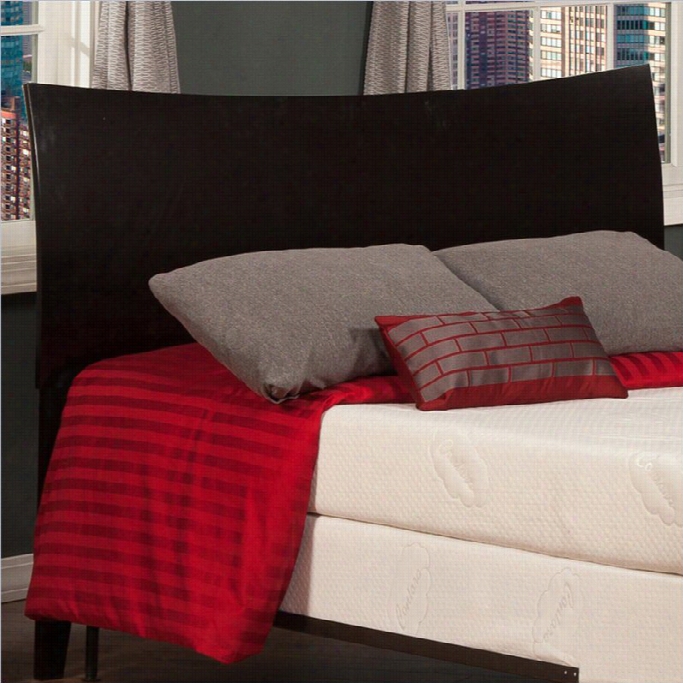 Atlantic  Furniture Soho Panel Headboard In Espresso-twin